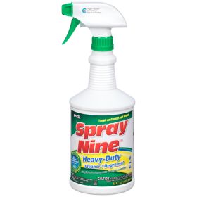 Spray Nine Tough Task Cleaner, Degreaser &amp; Disinfectant - 32oz Round Bottle