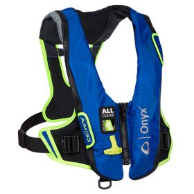 Onyx Impulse A/M-33 All Clear&reg; Auto/Manual Inflatable Life Jacket - Blue