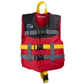 MTI Child Life Jacket - Red/Black - 30-50lbs