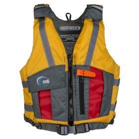 MTI Youth Reflex Life Jacket - Mango/Red - 50-90lbs