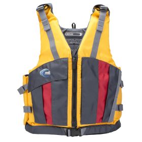 MTI Reflex Paddling Life Jacket - Mango/Dark Grey - Medium/Large