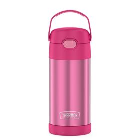 Thermos FUNtainer&reg; Stainless Steel Insulated Straw Bottle - 12oz - Pink