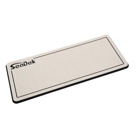 SeaDek 14" x 36" 20mm Dual Density Large Helm Pad Mica/Black Brushed - 355.6mm x 914.4mm x 20mm