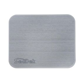 SeaDek YETI Roadie 24 Cooler Top 5mm Storm Grey SeaDek Logo Brushed