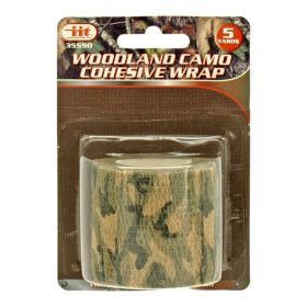 Woodland Camo Cohesive Wrap