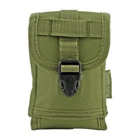 Space Force Tactical MOLLE Cell Phone Tech Pouch Carrier Vest Attachment - Olive Drab Green