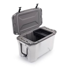 50 Qt Cooler White Gray