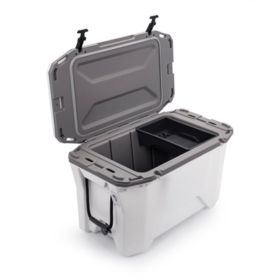 30 Qt Cooler White Gray