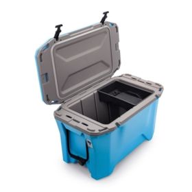 30 Qt Cooler Gray Cyan