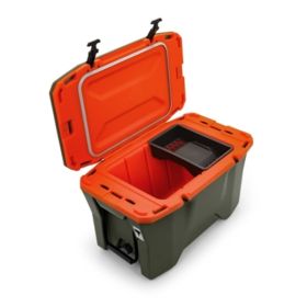 30 Qt Cooler Olive Orange