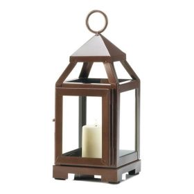 Gallery of Light Copper Mini Contemporary Lantern