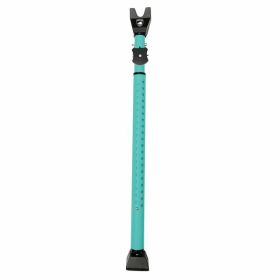 Guard Dog Door Keeper Expandable DoorStopper Bar wAlarm Teal