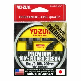 Yo-Zuri T-7 Premium Fluorocarbon 200 Yard Spool 10LB