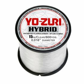 Yo-Zuri Hybrid Clear Line 600YD Spool in 15LB