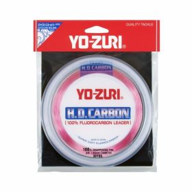 Yo-Zuri HD Disappearing Pink Fluorocarbon Leader 30YD 100LB