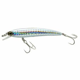 Yo-Zuri Pins Minnow Floating 70mm 2.75in Holo Silver Minnow