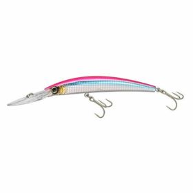 Yo-Zuri Crystal Minnow Deep Diver 110mm 4.375in Fluoro Pink