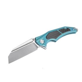 Artisan Apache Nomad Folder 3.82in S35VN Blade Grn Titanium