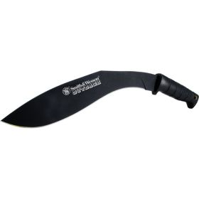 S and W Bush Hob Kukri Machete 11.5 in Blade Kraton Handle