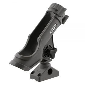 Scotty Power Lock Rod Holder with Combination Side/Deck Mount Gray