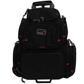 GPS Handgunner Backpack with Cradle for 4 handguns Black