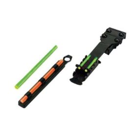 HIVIZ Tombuster II Fiber Optic Sight ribbed shotguns from 1/4 to 3/8  with removeable